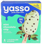 Yasso Mint Chocolate Frozen Greek Yogurt Bar 4 Count, 14 FZ