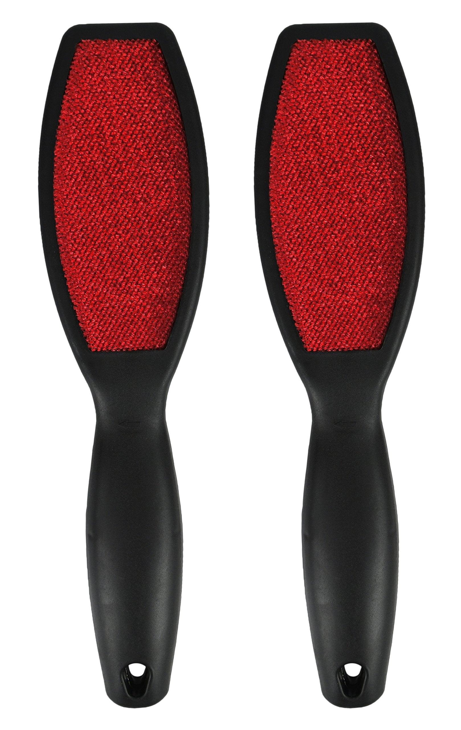 Black Duck Brand Set of 2 Double Sided Velour Lint Brushes! Removes Lint, Dust, Dandruff, and Pet Hair from Clothing and Upholstery!