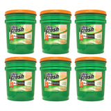 Ultra Fresh 3X Platinum 5 Gallon Laundry Detergent Liquid for All Machine Types with Easy Dispensing Pump, Up to 640 Loads, Original Green (2 Pack)