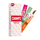 Chomps 3 Flavor Chicken Variety Trial Pack - Antibiotic Free Chicken Jerky Snack Sticks, Keto, Paleo, Low Carb, Whole30 Approved, Gluten Free, Zero
