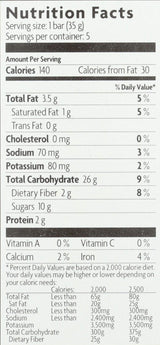 Nature's Path Organic Gluten Free Chewy Granola Bars, Dark Chocolate Chip, 6.2 Ounce Box