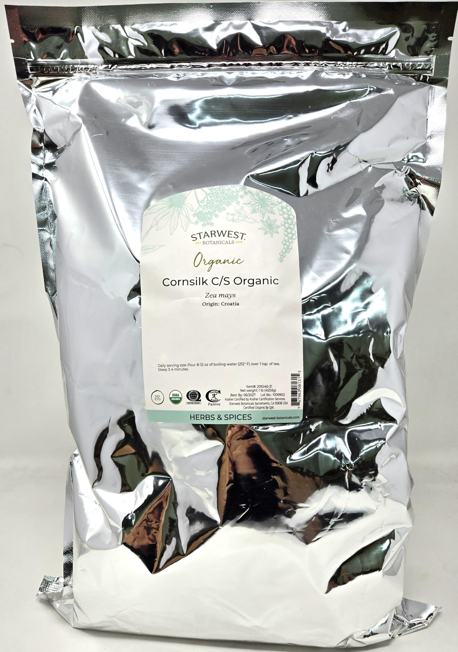 Organic Cornsilk C/S