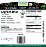 Frontier Co-op Organic Cut and Sifted Angelica Root 1lb