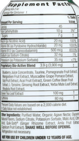 Nature's Answer Green Tea Energy Display Center Case, 12 Count
