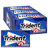 Trident Perfect Peppermint Sugar-Free Chewing Gum, 12 Packs of 14 Pieces (168 Total Pieces)