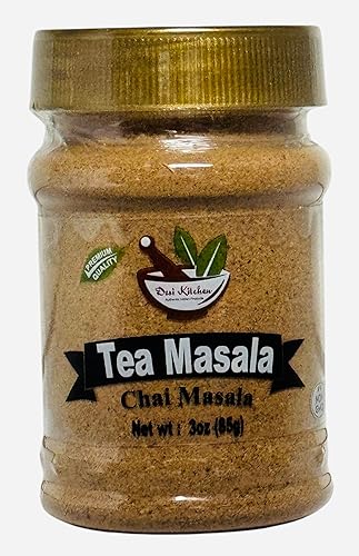 Desi Kitchen Spices All Natural | Salt Free | Vegan | NON GMO | Tea Masala (Chai Masala) 3oz (85gm)