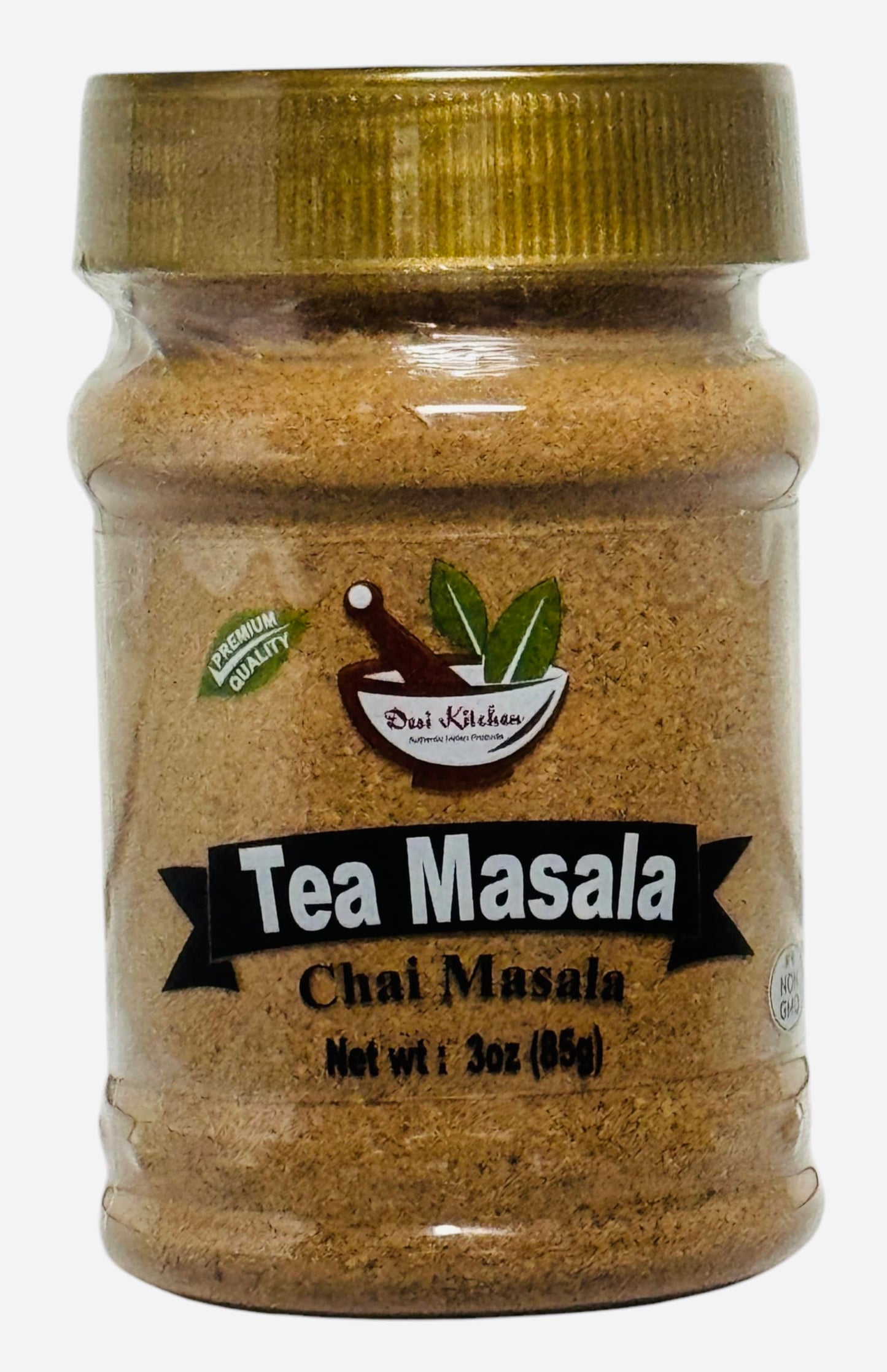 Desi Kitchen Spices All Natural | Salt Free | Vegan | NON GMO | Tea Masala (Chai Masala) 3oz (85gm)