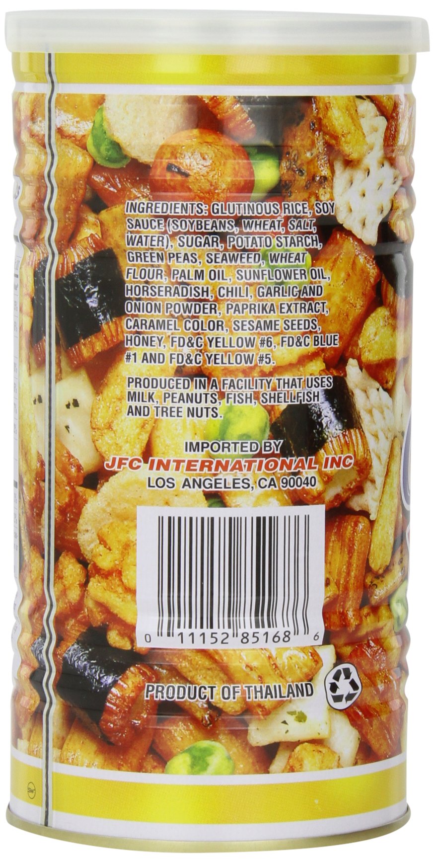 Hapi Mixed Crackers, 6-Ounce Tins (Pack of 4)