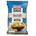 Boulder Canyon Totally Natural Kettle Cooked Potato Chips Gluten Free, 5-ounce Bags (Case of 12)
