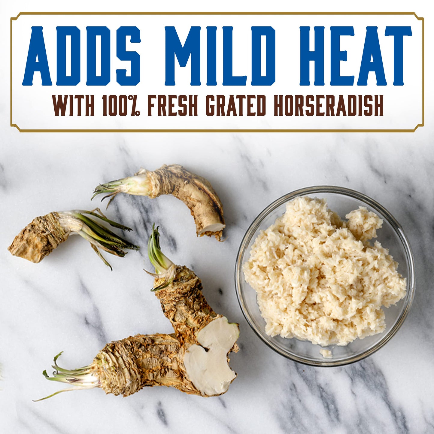 Beaver Brand Deli Horseradish Sauce, Zesty Deli, 12 oz.