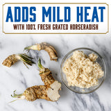 Beaver Brand Deli Horseradish Sauce, Zesty Deli, 12 oz.