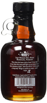 Wood's Ghost Pepper Vermont Maple Syrup - 8 ounce glass jug