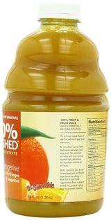 Dr. Smoothie 100% Crushed Fruit Concentrate, Orange Tangerine, 46-Ounce Bottles (Pack of 2)
