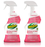OdoBan Professional Cleaning BioStain and Odor Remover for Carpet and Upholstery, Made in the USA, 32 oz Ready-to-Use Spray 2-Pack