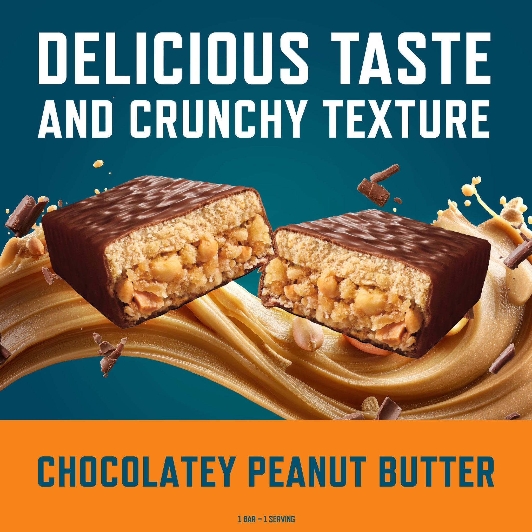 CLIF BUILDERS Protein Bar - Chocolate Peanut Butter Flavor - 20g Plant Based Protein - Gluten Free - Non-GMO - Low Glycemic - No Artificial Sweeteners