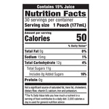 Capri Sun Flavored with Other Natural Flavor Juice Drink Blend, 30 Pouches, for School Lunches and On-the-Go Hydration, Fruit Punch, All Natural