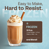 Café Essentials Classic Chai Frappe Mix - No Artificial Colors, Flavors, or Sweeteners - Shelf Stable - 62mg of Caffeine per Serving - Great for Hot