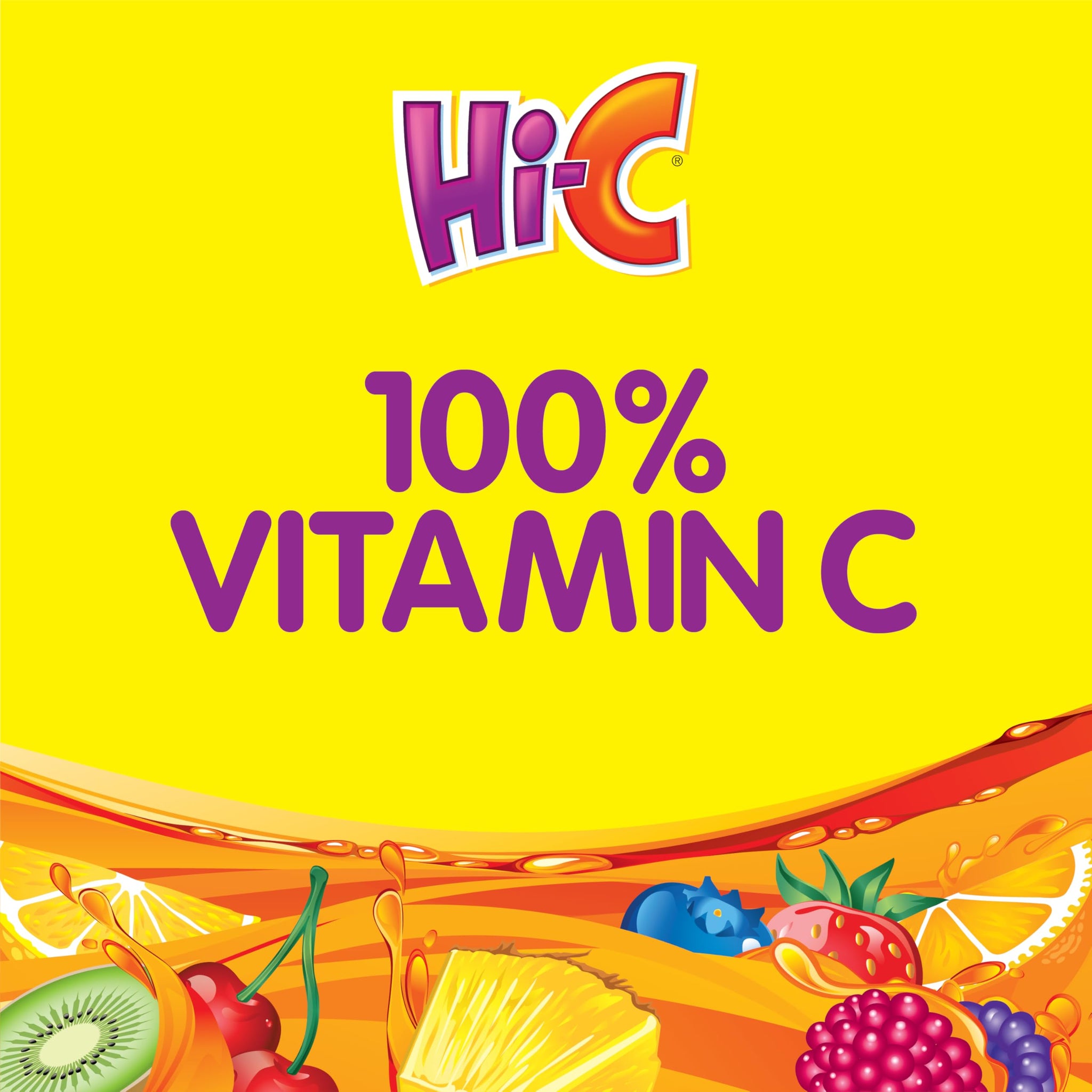 HI-C Boppin' Strawberry 6oz 8pk