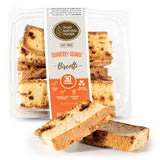 DIJAS Natural Foods, Crunchy Fat Free Biscotti Cookie, All Natural Preservative Free Ingredients, Delicious Low Calorie Snack (5 Ounces, Cranberry