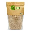 Yupik Organic White Quinoa, 2.2 lb (35.2 oz), Non-GMO, Gluten-Free, Kosher, Vegan, Raw White Grains, Unsalted, Oil-Free, Plant-Based Protein, Source of Fiber, Great Replacement for Rice & Pasta