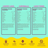 GOODLES Pasta Variety Pack 6 Pack, 8oz - 10g Protein, 7g Fiber with Prebiotics, 21 Plant-Based Nutrients | Kosher | Clean Label Certified
