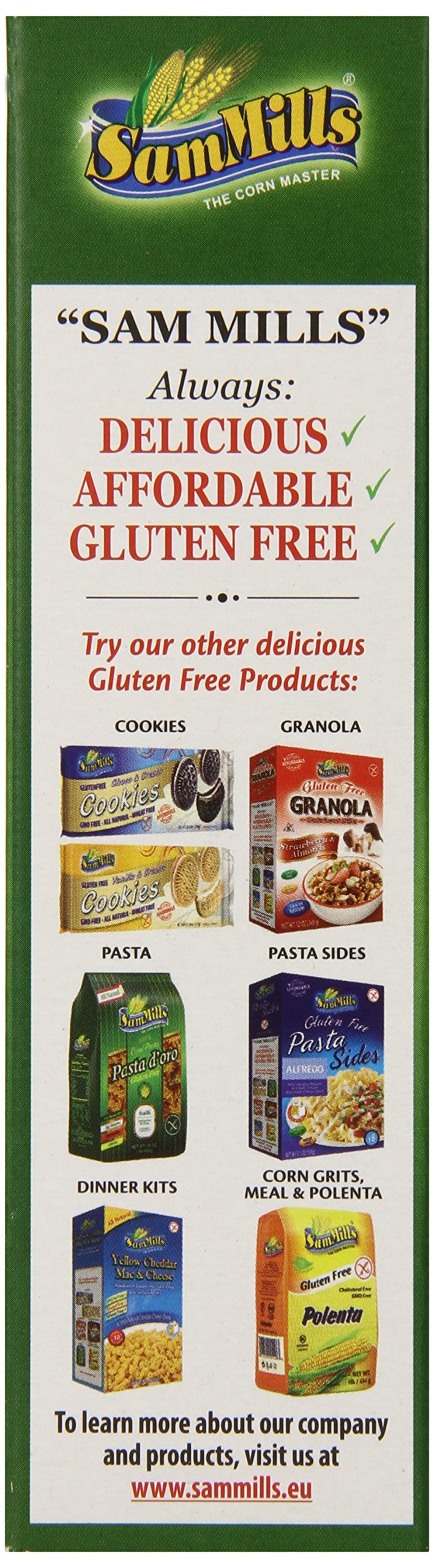 Sam Mills Gluten Free Granola Bars, Peanut Butter, 5 Ounce
