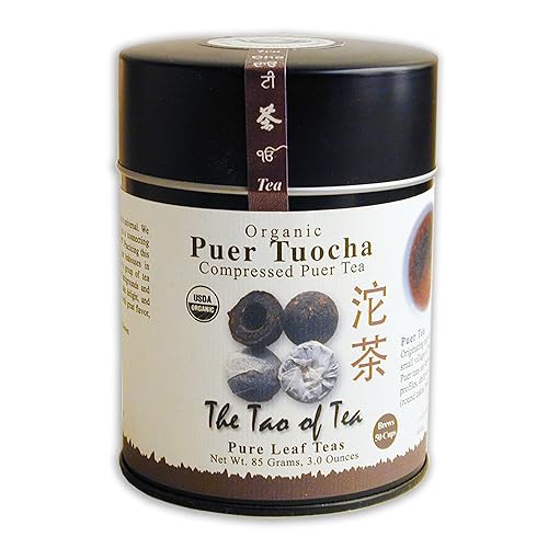 The Tao of Tea, Puer Tuocha, 3 Ounce Tin