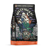 Bones Coffee Company Salty Siren, Sea Salted Caramel Chocolate Flavored Coffee, Medium Roast Low Acid Arabica Beans Compatible with Auto drip