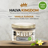 Halva Kingdom Open Sesame Sugar Free Halva Vegan Dessert | Healthy Ingredients, Gluten Free, Kosher Certified Jar (SUGAR FREE VANILLA)