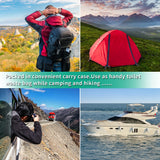Sailortenx 80 Compostable Poop Bags: 8 Gallon, 5 Gallon Bucket & Outdoor Camping Disposable Biodegradable Waste Bags