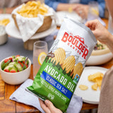 Boulder Canyon Avocado Oil Kettle Style Potato Chips Variety Pack, 18 Count - Gluten-Free, Non-GMO, Hickory Barbecue, Classic Sea Salt, Sea Salt