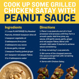 PLANTERS Dry Roasted Peanuts, 34.5 oz. Resealable Plastic Jar - Peanuts with Sea Salt - Peanut Snacks - Shareable Snacks - Heart Healthy Snacks