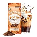 Four Sigmatic Focus Ground Coffee | Organic Ground Coffee with Lion's Mane Mushroom and Yacon for Mental Clarity & Energy Support | 12oz Bag