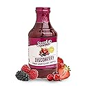 Jazzup Discoberry (Mixed Berry) Real Fruit Syrup - Pancakes, Waffles, Crepes, Lemonades, Cocktails & Drink Mixing - 16oz