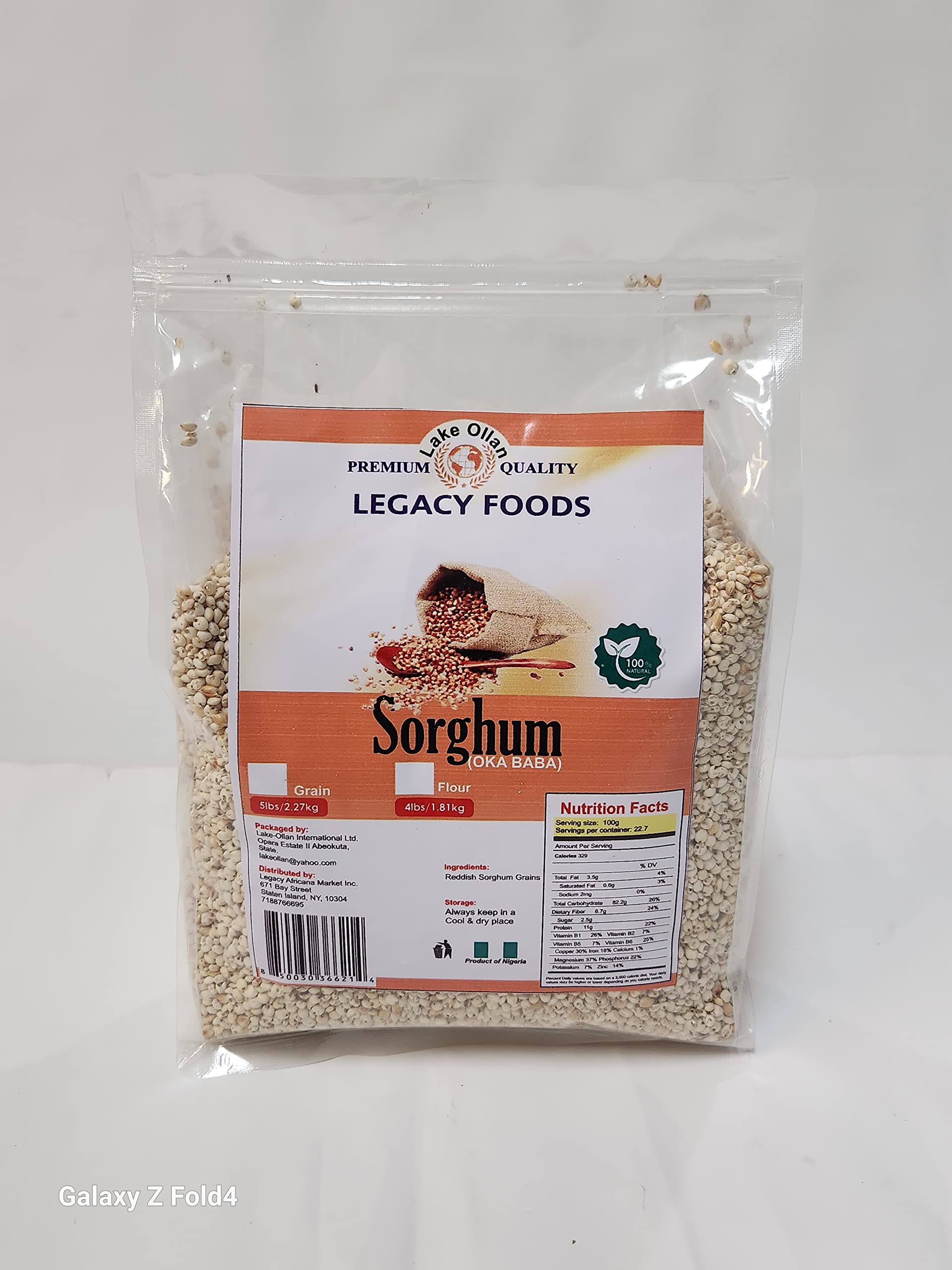 Sorghum Grains (White) 5lbs