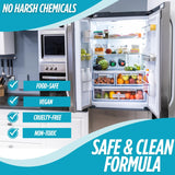 Oh Yuk Fridge Cleaner - 16 oz Concentrate Refill | Makes 4 Spray Bottles | Cleans Inside Refrigerator for Spotless, Food-Contact Safe Surfaces | Lifts