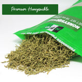 NPG Dried Honeysuckle Bulk 16 Oz, Jin Yin Hua, Natural Herbal Tea, Sweet Floral Aroma, Resealable Packaging, Versatile for Relaxing Teas, Traditional
