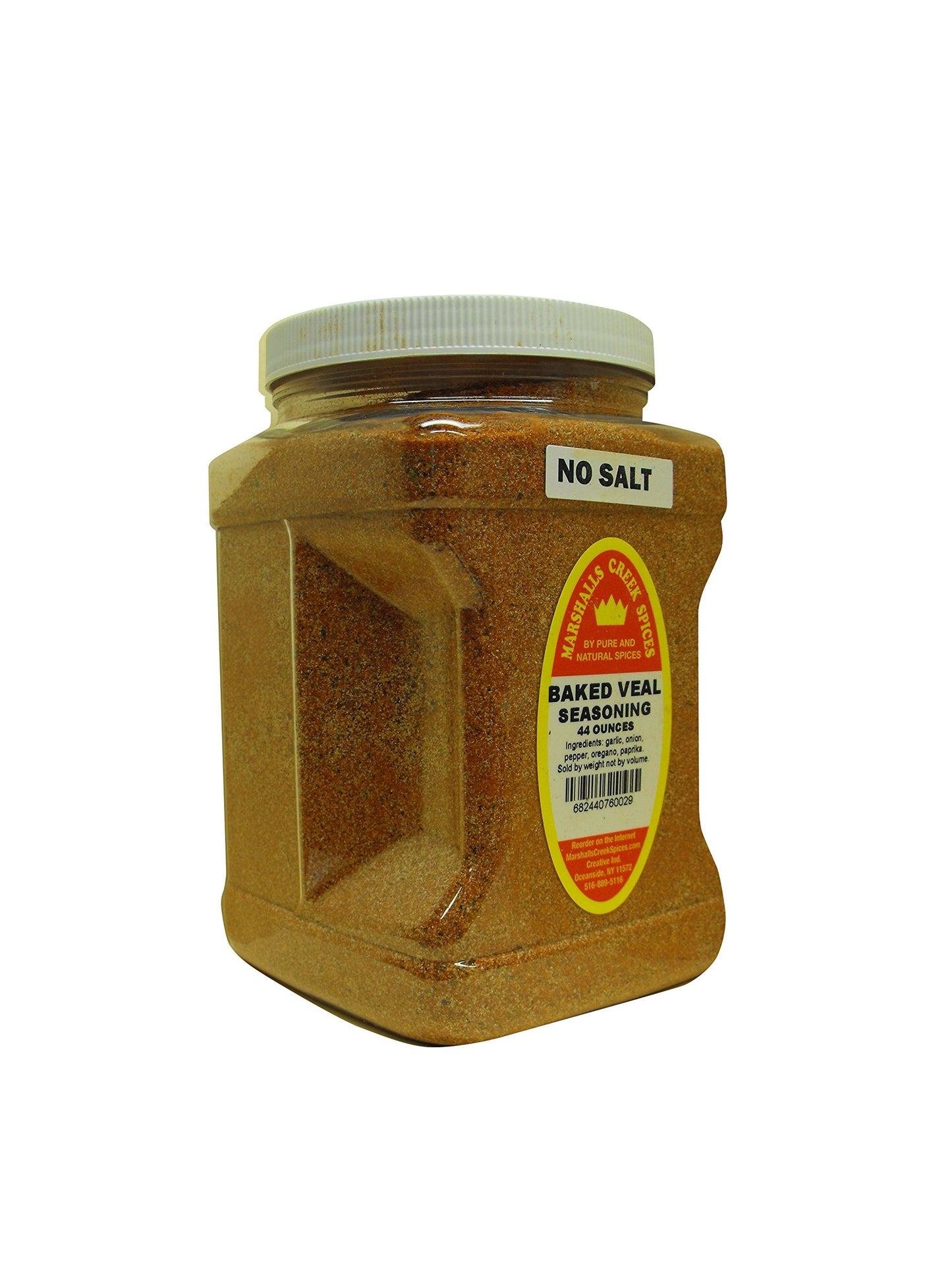 Family Size Marshalls Creek Spices Baked Veal No salt Seasoning, 44 Ounce …
