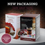 REVOLUTION TEA® Raspberry Black Tea [THE ORIGINAL] - Swedish Raspberry & Rose Leaf - Premium Full Leaf Tea - Biodegradable Infuser Tea Bags - Flavored