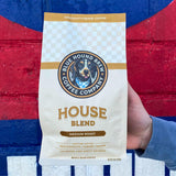 Blue Hound Brew House Blend Whole Bean Coffee, 12oz | Specialty Grade 100% Arabica, Colombia Costa Rica Brazil Blend, Medium Roast, Notes of Milk
