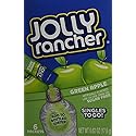 Jolly Rancher, Green Apple Singles To Go! Sugar Free Drink Mix, 6 Count