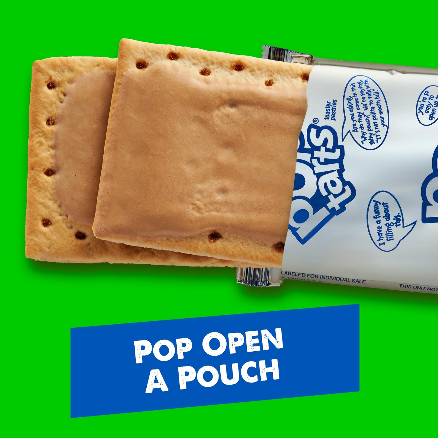 Pop-Tarts Toaster Pastries, Breakfast Foods, Kids Snacks, Frosted Brown Sugar Cinnamon (8 Pop-Tarts)