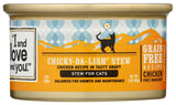 I AND LOVE AND YOU, Cat Food Chicken Chunky Gravy, 3 Ounce