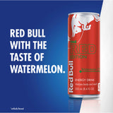 Red Bull Energy Drink, Watermelon, Red Edition