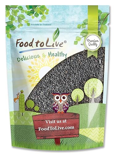 Black Sesame Seeds, 2.5 Pounds - Raw, Unhulled, Kosher, Vegan, Bulk, Kala Til