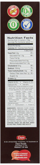 Dare Breton Crackers, 8 oz