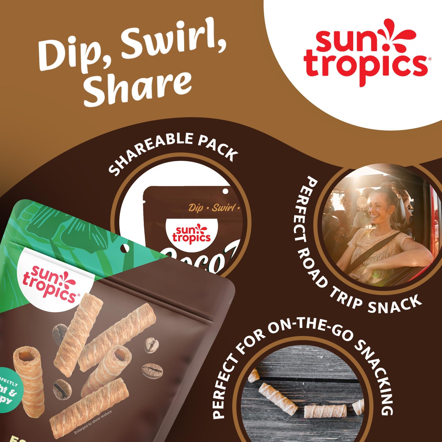 Sun Tropics CocoRolls Espresso