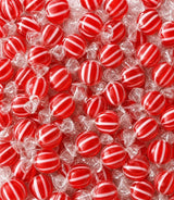 Cinnamon Hard Candy 1 lb - Classic Suckers, Spicy Cinnamon Flavor, Red & White Striped, Individually Wrapped Bulk, Old-Fashioned Sweet Treat