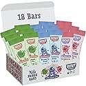 Skout Organic Real Food Bars for Kids Fruit Variety Pack (18 Pack) | Organic Snacks for Kids | Plant-Based Nutrition, No Refined Sugar | Vegan |