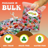 Sugar Free Assorted Fruit Flavors Hard Candy Variety Pack - 1lb Bag of Mima's Summer Mega Sale Hard Treats Individually Wrapped - Delicious Fruit